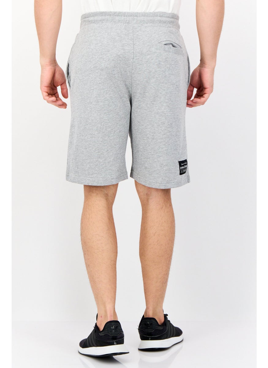 Paul Frank Men Graphic Print Basic Shorts, Grey  - Image 4