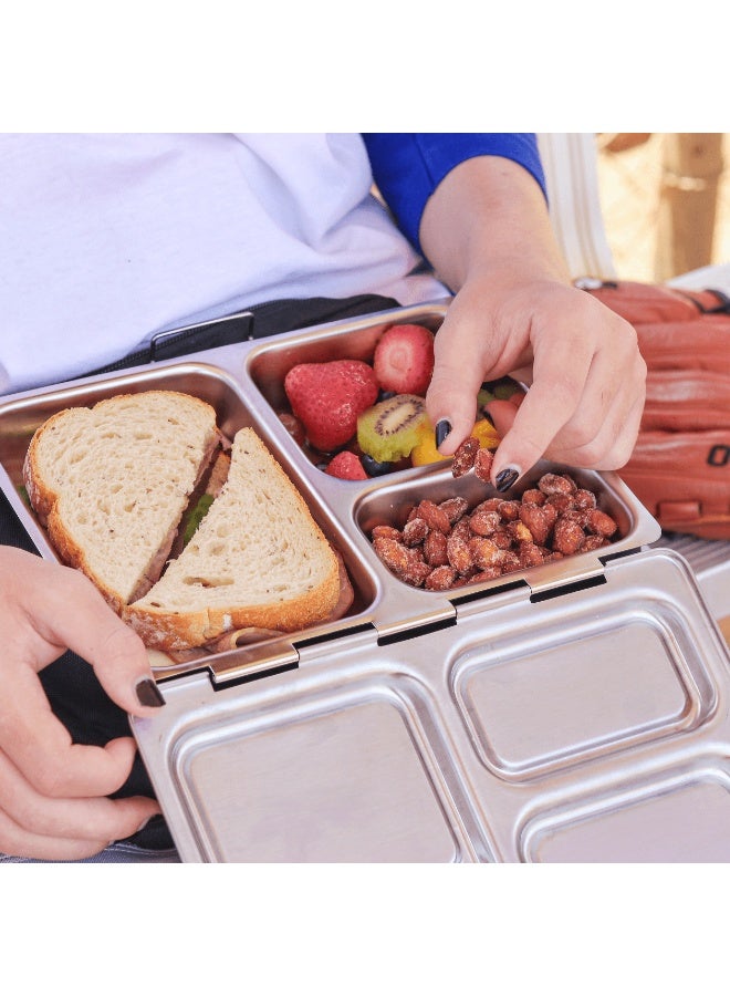 PlanetBox Combo of Launch Lunch Box, Square Dipper, Animal Magnet - Image 5