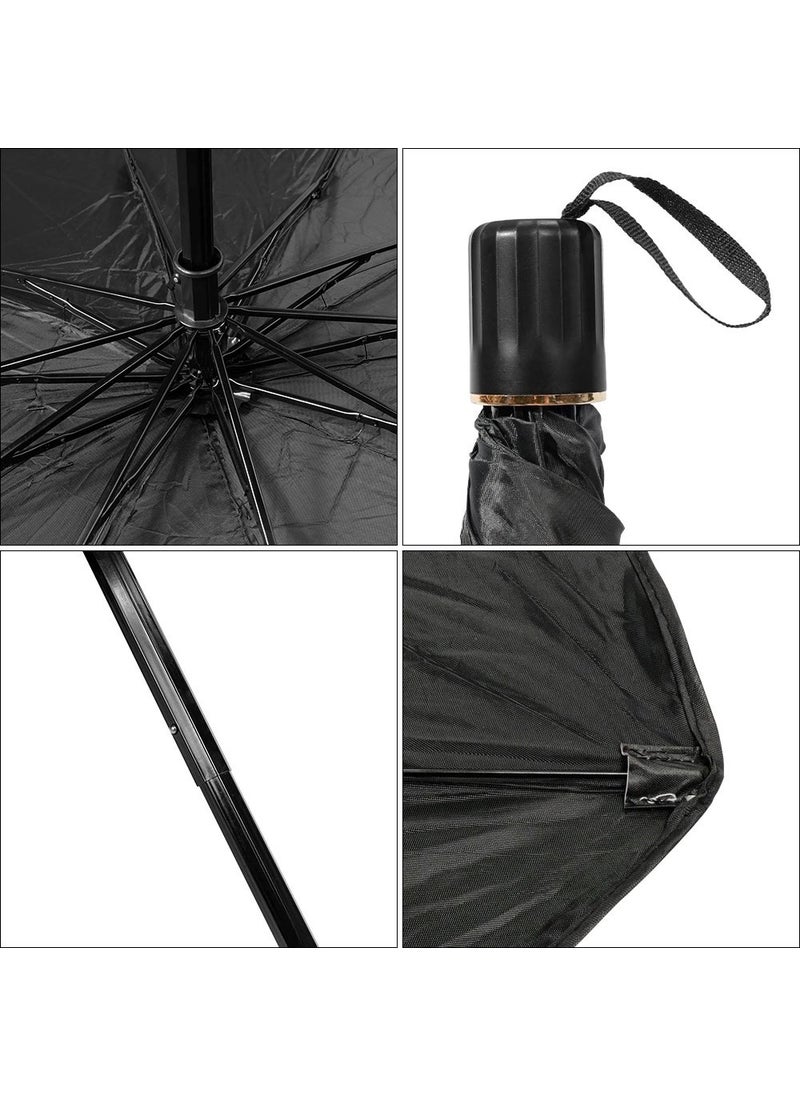 Hiqonic Car Interior Sun Protection Umbrella Windshield Sunshade Umbrella  - Image 2