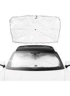 Hiqonic Car Interior Sun Protection Umbrella Windshield Sunshade Umbrella  - Image 4
