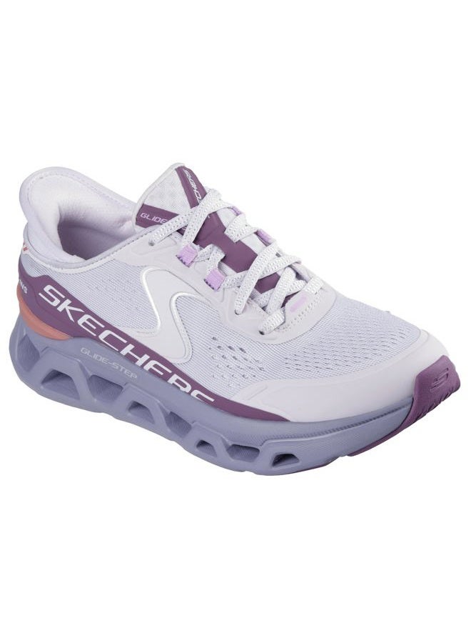 SKECHERS حذاء رياضي للنساء من Glide-Step Atlus بدون استخدام اليدين، لون لافندر، 35 EU - Image 2