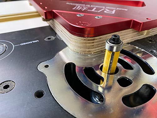 Evwoge 13pcs/ Set Table Corner Router Jig for Trimming Machine,Router Radius Template Kits Aluminium Alloy for Woodworking Trimming Tool Set - Image 5