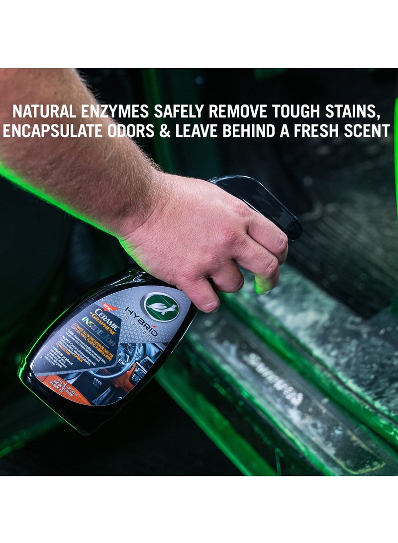 Turtle Wax Hybrid Solutions Ceramic And Graphene Inside Job 473ml Car Interior Care Leather, Vinyl, Plastic And Rubber - Image 5