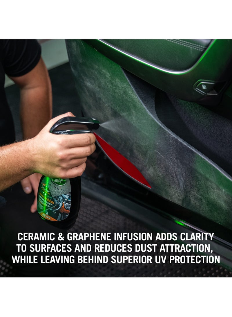 Turtle Wax Hybrid Solutions Ceramic And Graphene Inside Job 473ml Car Interior Care Leather, Vinyl, Plastic And Rubber - Image 4
