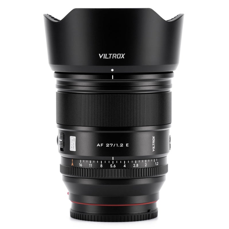 VILTROX 27mm F12 Pro E Mount Lens 27mm f12 Autofocus Large Aperture APSC Prime Lens Compatible with Sony E Mount Mirrorless a7 a6700 a6500 - Image 2