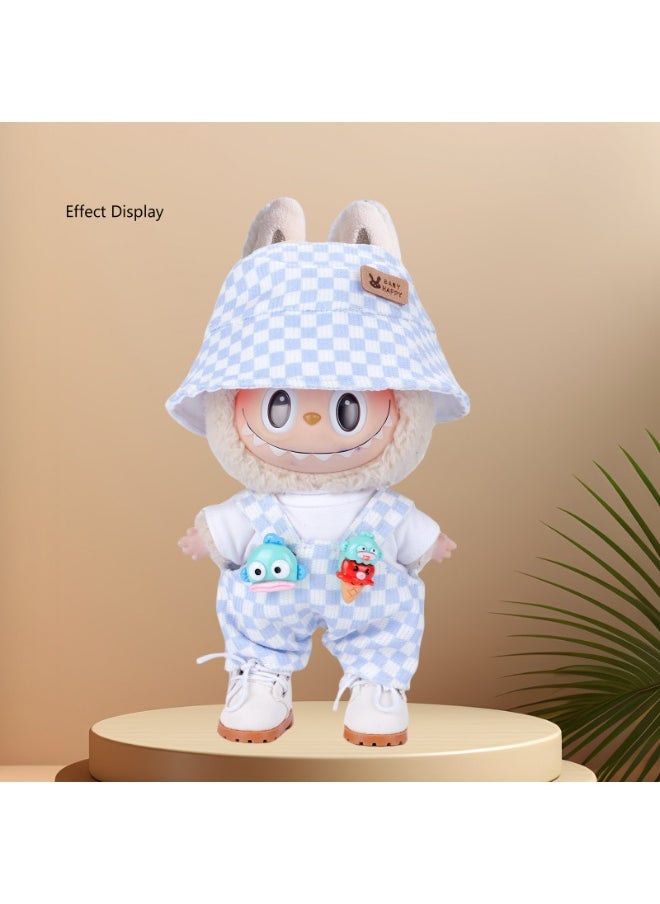 4-Piece Clothes for Labubu Outfit, Exquisite Accessories for Labubu,Cute Clothes Set for 17 cm Labubu Accessories，Labubu	Clothes  - Image 2