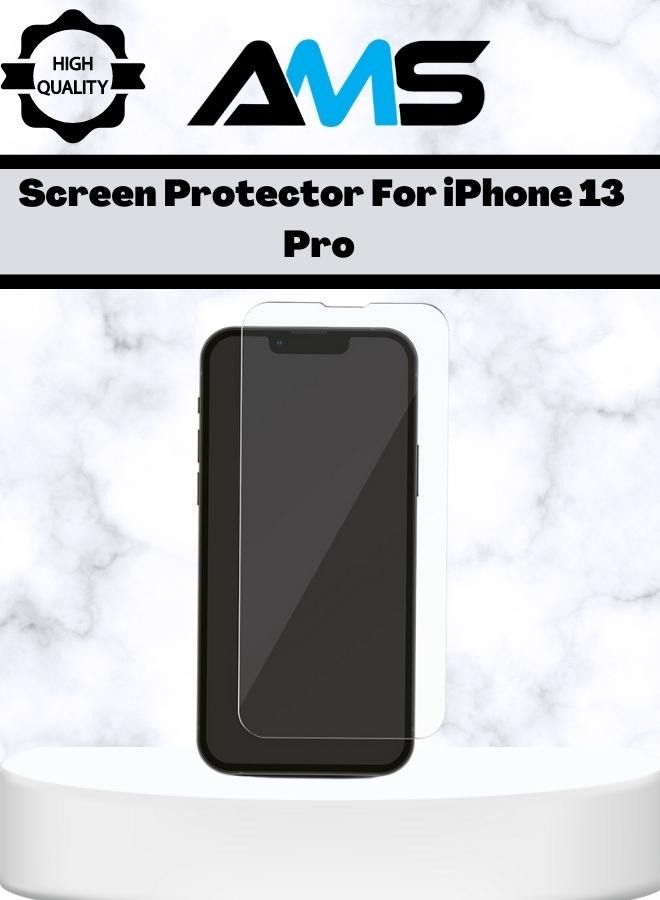 شاشة حماية مصنوعه من الزجاج المقوى لهاتف iPhone 13 Pro