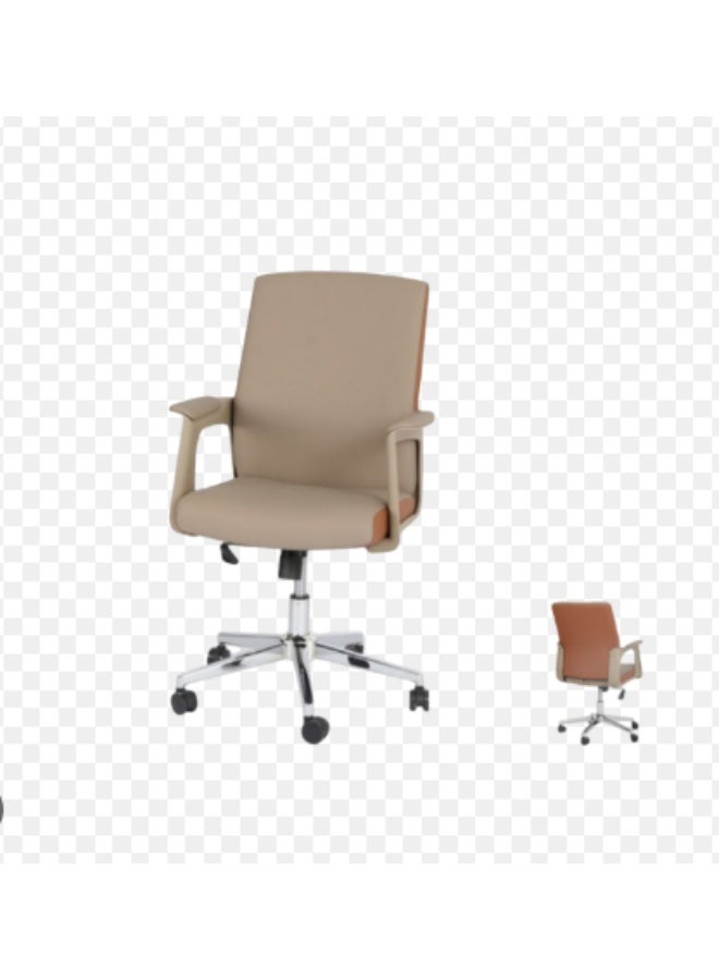 Luxury leather stationary or swivel chair in multiple colors – elegant design and perfect comfort for the office and home - Image 1