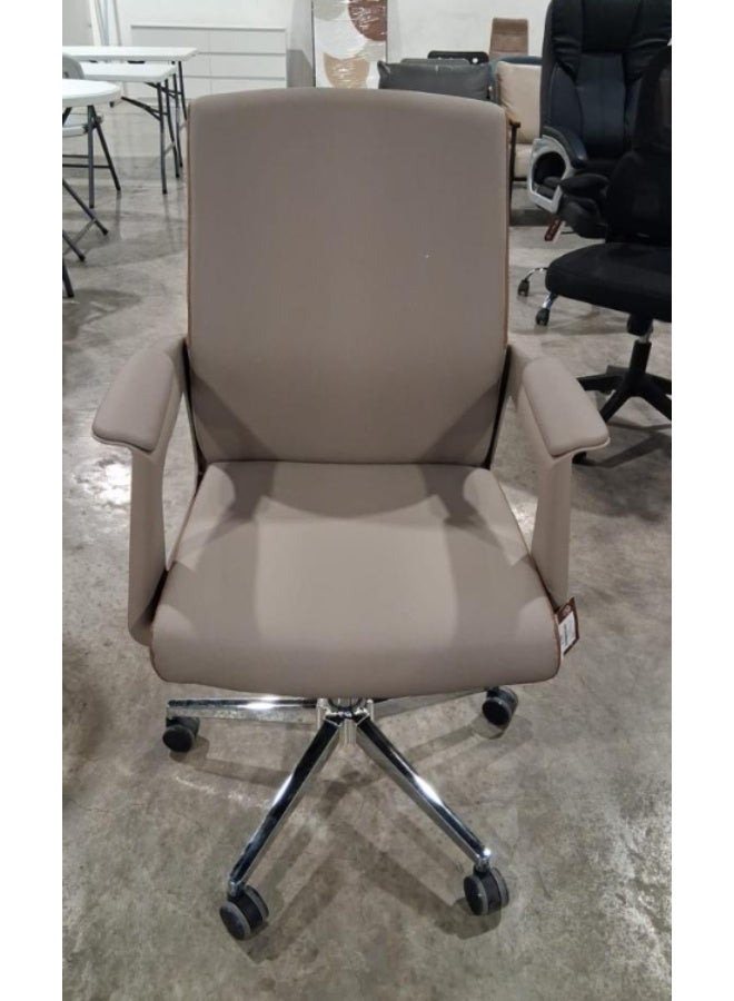 Luxury leather stationary or swivel chair in multiple colors – elegant design and perfect comfort for the office and home - Image 4