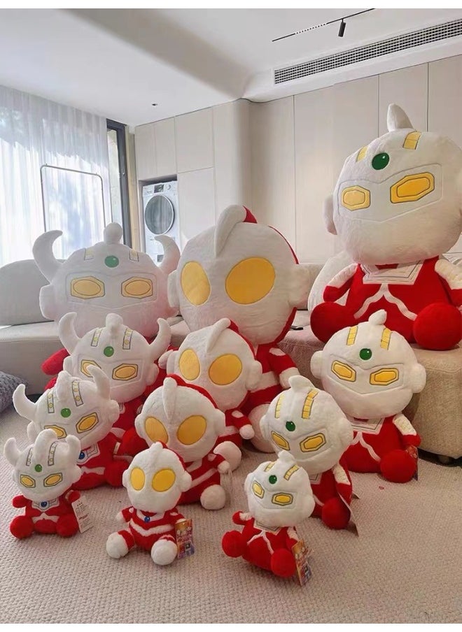 Generic - Genuine Ultraman Doll Boutique Grab Machine Doll Plush Toy First Generation Taylor Saiwen Children's Birthday Sleeping Hug-Color:Tyro Ultraman-Height:Sitting Height 45cm - Image 1