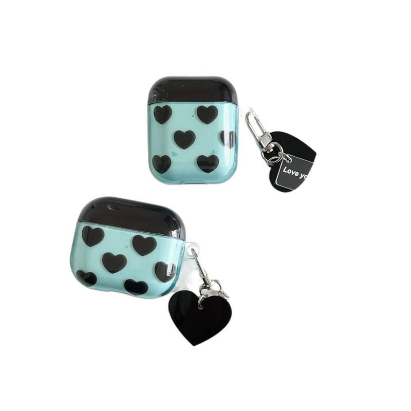 Lightweight Case Compatible with AirPods Pro AirPods 4 AirPods 3 with Keychain in + with Scratch Protection with Carry Plastic Colour - Image 4