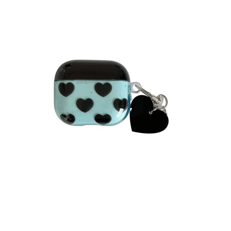 Lightweight Case Compatible with AirPods Pro AirPods 4 AirPods 3 with Keychain in + with Scratch Protection with Carry Plastic Colour - Image 1