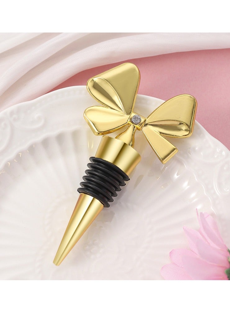 Bow tie wine bottle corks, bottle stoppers, party party, wine bottle corks eletrics, wine stopper, wedding favors, wine bottle stoppers - Image 1