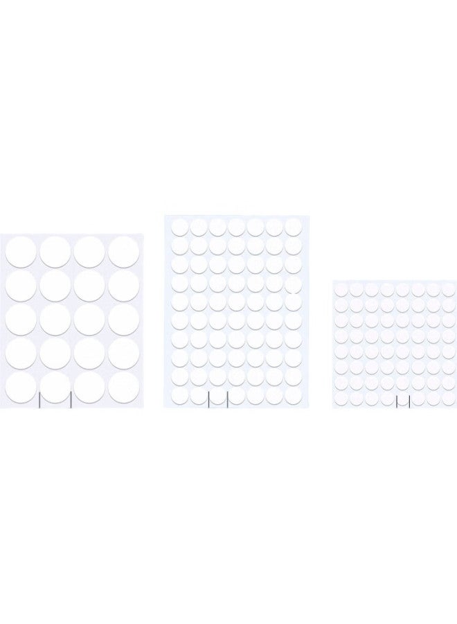 Befon Deyin Nano Dotted Adhesive, Invisible Glue, Round Double-Sided Tape, Strong Adhesive Stickers, Easy To Tear, Not Easy To Damage Walls, Spring Festival Couplets, Wedding Room Balloon Stickers, Diameter 1Cm, 320 Pieces, 0679 - Image 3