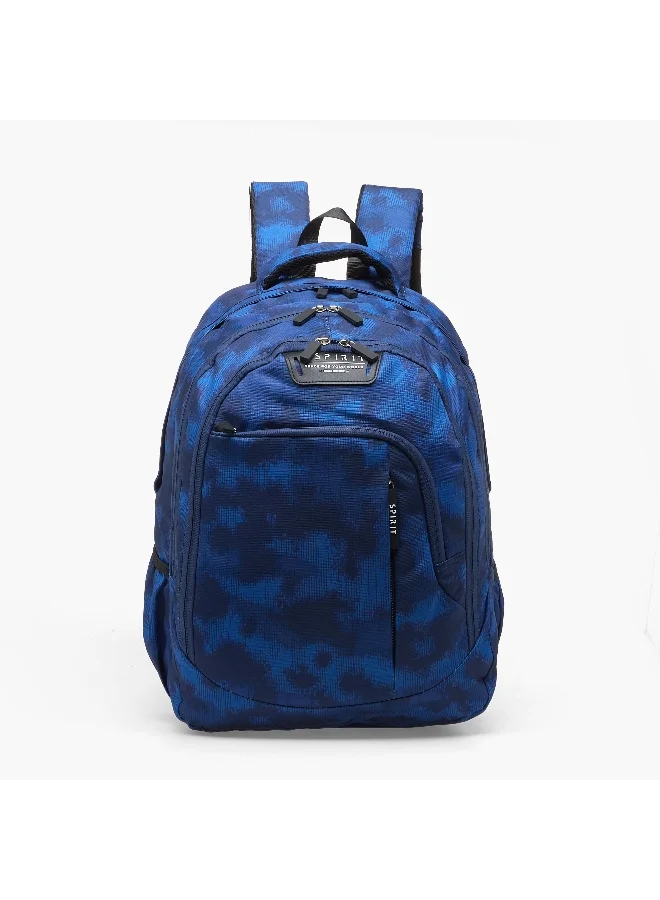 Spirit 18.5 Inch-Backpack-Erosion Navy-4 Cmprts- (Polyester ) Multicolor \ 47X34X14.5