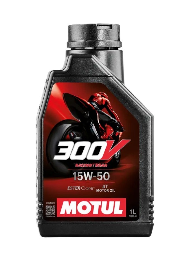 MOTUL - 300V FACTORY LINE ROAD RACING 15W-50 I Fully Synthetic Motor Cycle Oil Imported from Europe - Image 1