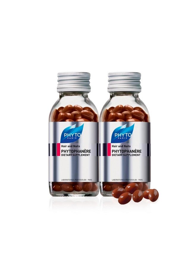 فيتو فيتوفانير، مكمل غذائي طبيعي 100% لعلاج تساقط الشعر وتخفيفه، كبسولة تكفي لمدة 4 أشهر، 120 كبسولة (عبوة من قطعتين) - Image 1