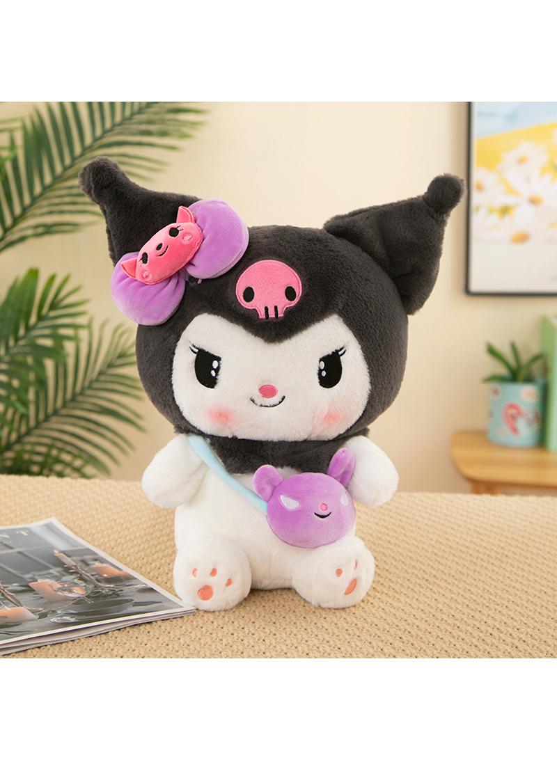 general 1 Pcs Sanrio Plush Toys Cute Stuffed Kuromi Doll Soft Anime Cartoon Plushie Home Decor Appease Girl Gift - Image 1