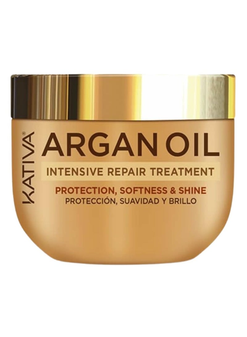 Kativa Argan Oil Intensive Repair Treatment Protection, Softness and Shine 300ml - Image 1