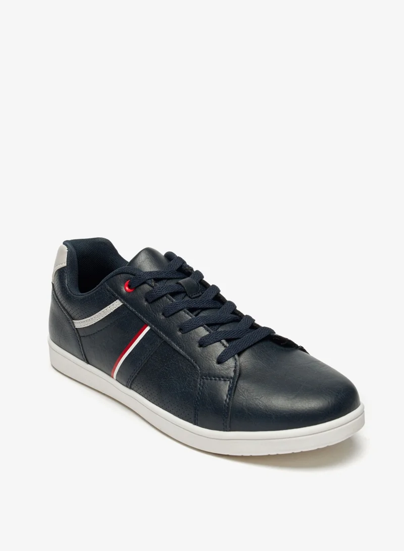 ال بي ال من شو اكسبرس Mens Paneled Lace Up Casual Sneakers By Shoexpress