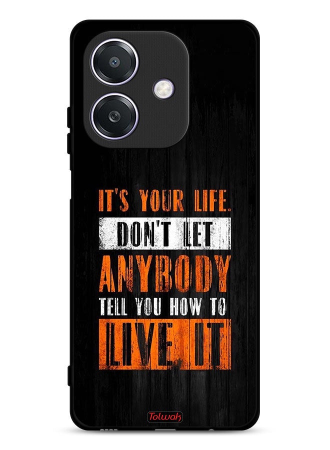 Tolwak Oppo A3 5G Protective Case Cover Its Your Life - Image 1