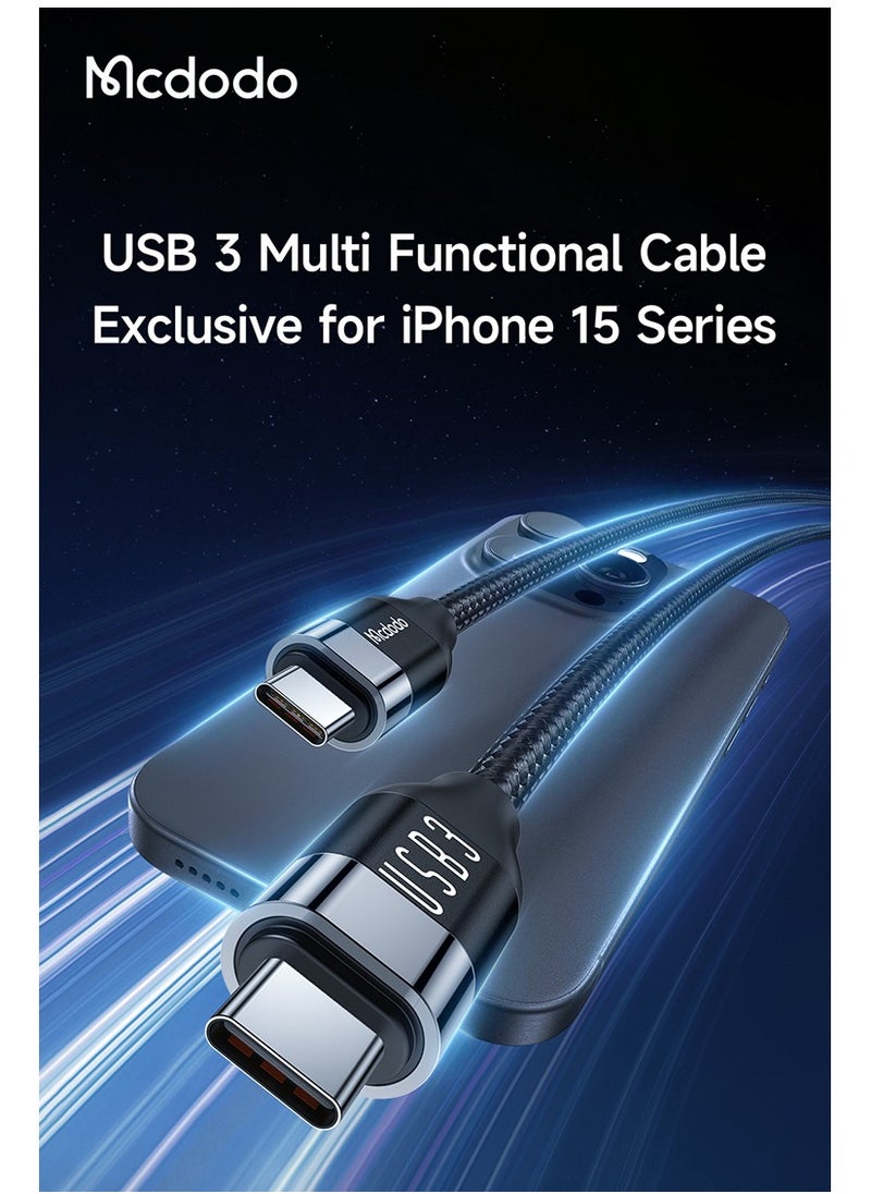 مكدودو كيبل تايب سي USB3 100W  - Image 3