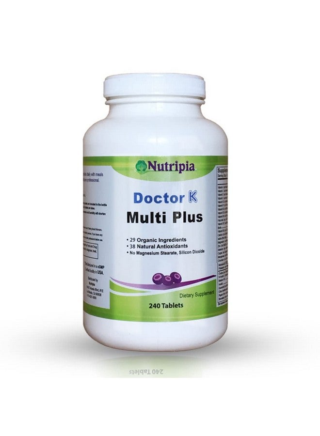 Nutripia Dr. K Multi Plus multivitamin 240 Tablets - Image 1