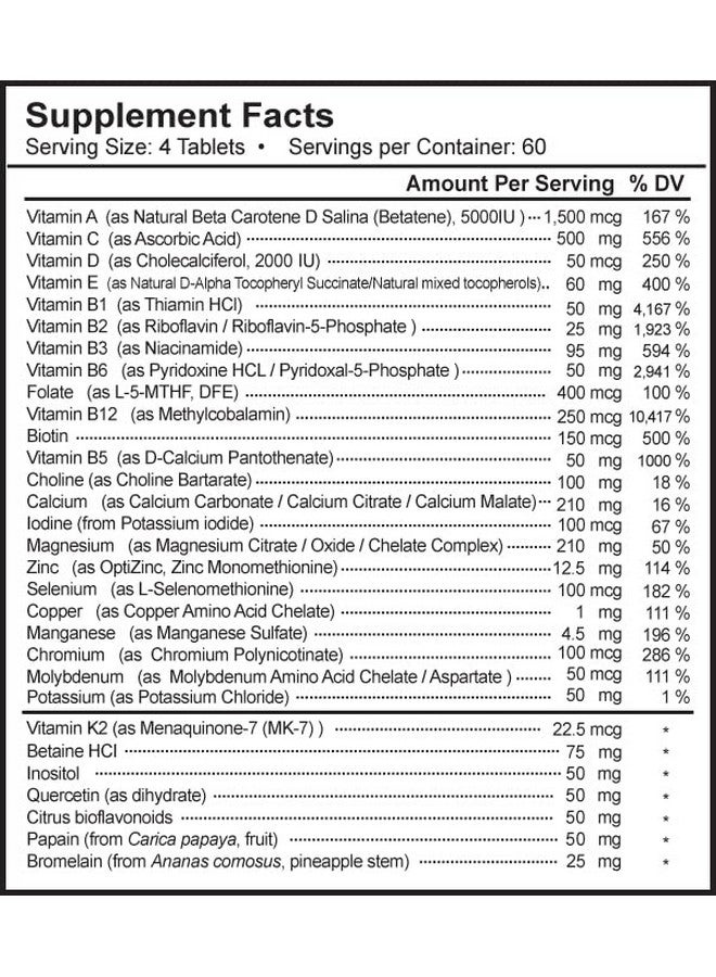 Nutripia Dr. K Multi Plus multivitamin 240 Tablets - Image 3