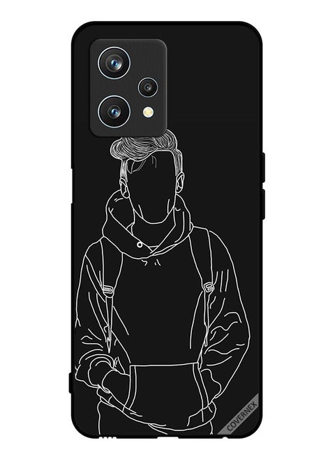 Protective Case Cover For Realme 9 Pro Sketch Of Jacket Boy
