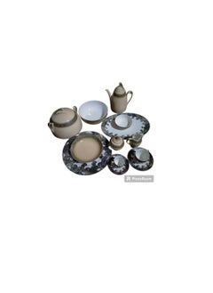 AAone Complete Kitchen Solution DINNER SET 62 PCS PORSILINE COLORS 