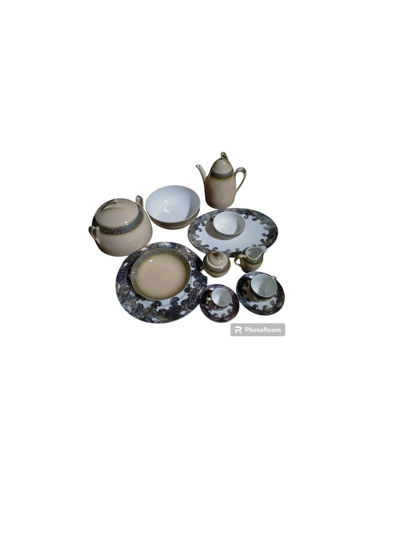 AAone Complete Kitchen Solution DINNER SET 62 PCS PORSILINE COLORS 