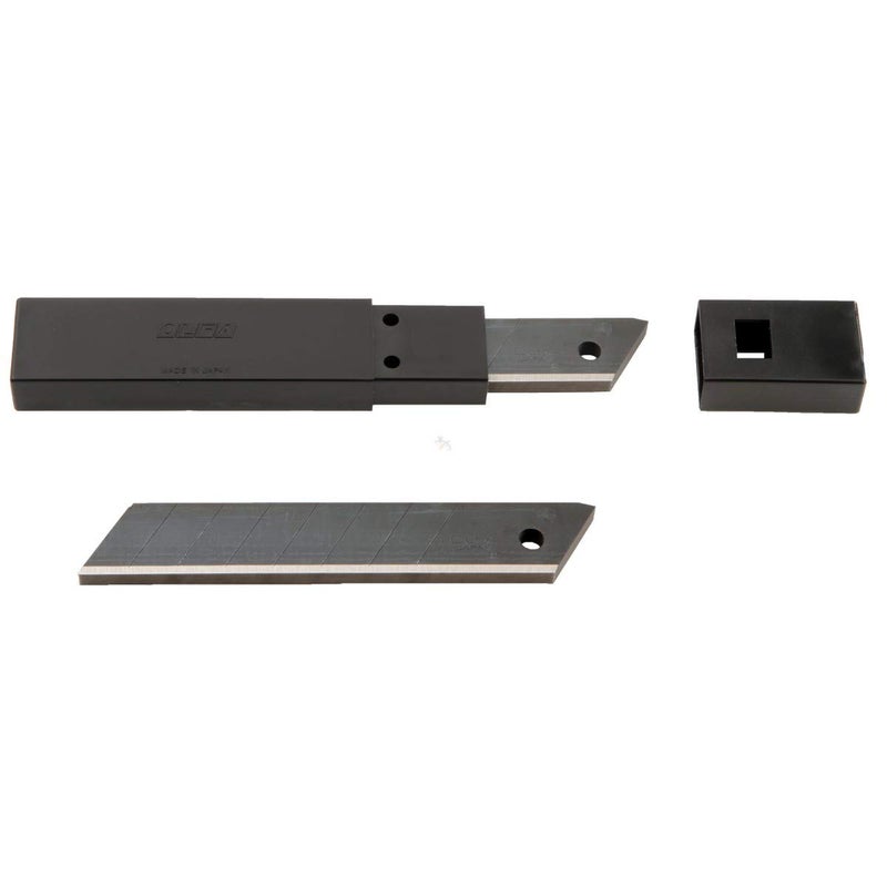 Olfa 9070 18mm UltraSharp Black Heavy-Duty Snap-off Blade, 10 per Package (LBB-10B) - Image 2