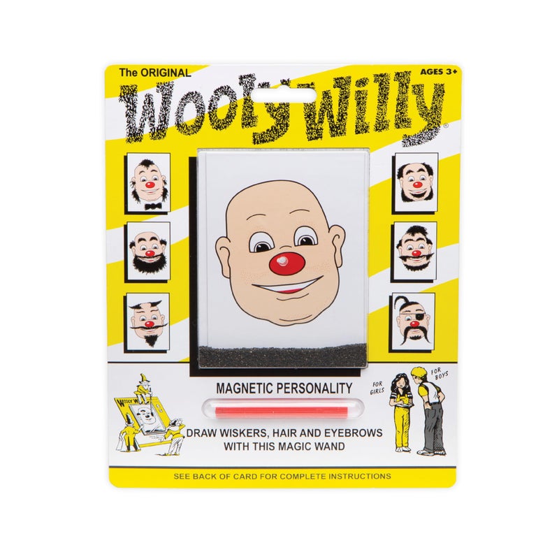PlayMonster Original Wooly Willy, Magnetic Personalities â€“ Drawing Kit, Arts and Crafts, Fidget Toys for Kids, Draw on Woolyâ€™s Face, Portable, Easy to Use, Zero Mess Drawing, Screen-Free Toys, Ages 3+ - Image 1