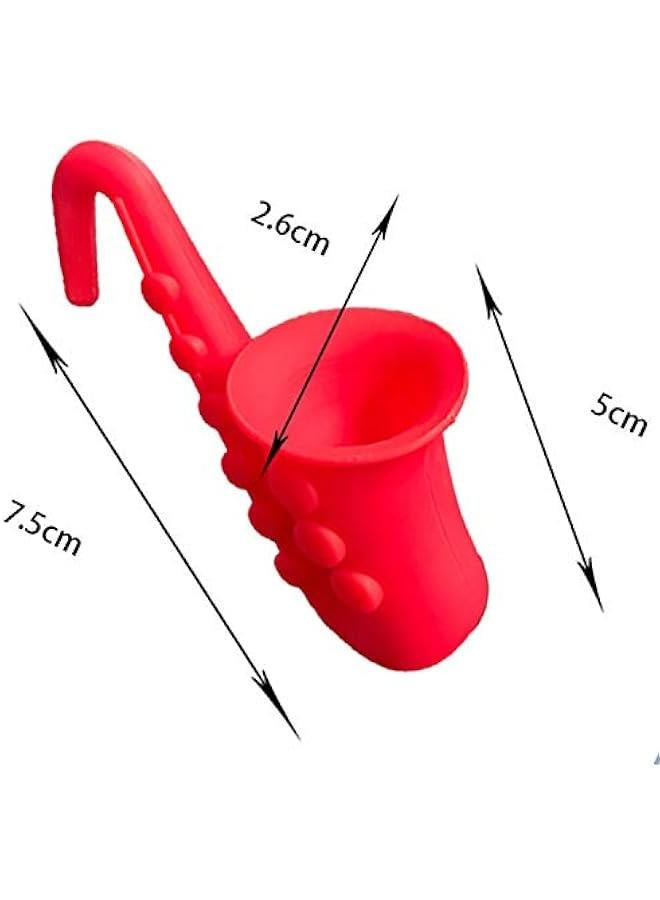 Spill-Proof Silicone Pot Lid Holders for Steam Releasing, Boil Over Stoppers, Kitchen Cooking Gadgets (3-Pack) - Image 2