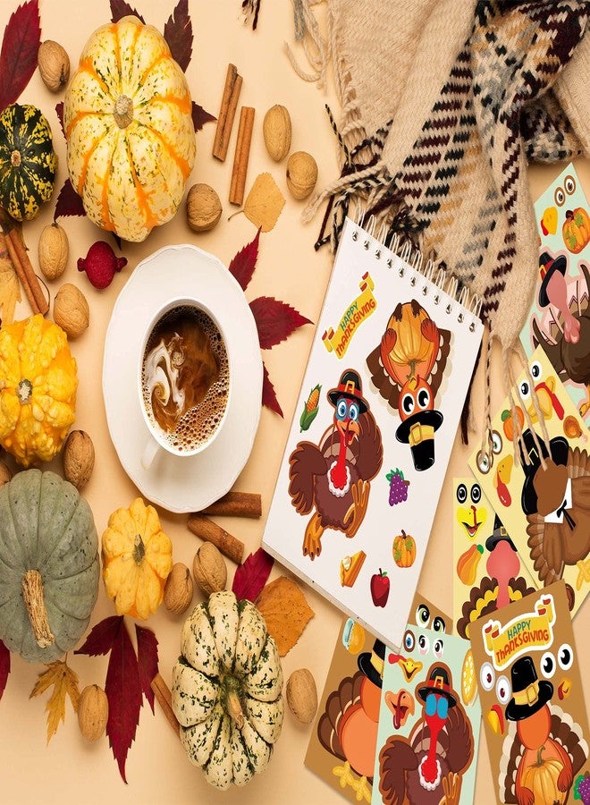 N.C Thanksgiving Stickers for Kids - 30pcs Thanksgiving Stickers Turkey Stickers DIY Thanksgiving Sticker Thanksgiving Decorations - Image 4