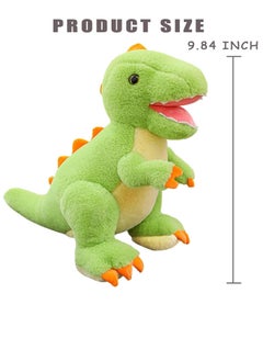 KASTWAVE Cute Dinosaur Stuffed Animals Plush Toys,9.84 Inch Tyrannosaurus Plushies,Great Birthday Gifts for 3 4 5 6 7 8 Year Old Boys Girls (Dinosaur)  - Image 5