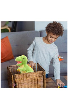 KASTWAVE Cute Dinosaur Stuffed Animals Plush Toys,9.84 Inch Tyrannosaurus Plushies,Great Birthday Gifts for 3 4 5 6 7 8 Year Old Boys Girls (Dinosaur)  - Image 4