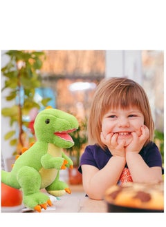KASTWAVE Cute Dinosaur Stuffed Animals Plush Toys,9.84 Inch Tyrannosaurus Plushies,Great Birthday Gifts for 3 4 5 6 7 8 Year Old Boys Girls (Dinosaur)  - Image 2