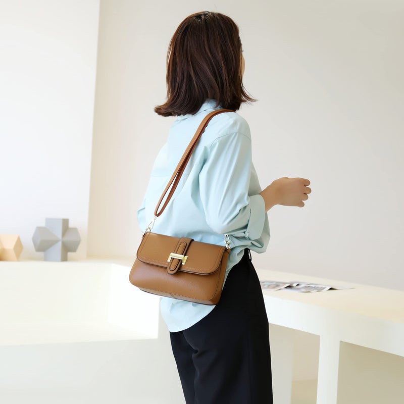 FSD.WG Fashion Quilted Crossbody Bag,Leather Ladies Shoulder Purses, Mini Shoulder Bag,Phone Wallet Purse for Women - Image 2