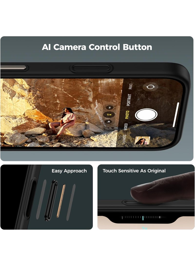 Benks حافظة BENKS ArmorGrid ArmorPro لجهاز iPhone 17 Pro Max مع زر التحكم في الكاميرا، [متوافقة مع Magsafe] حافظة واقية من الدرجة العسكرية مصنوعة من ألياف دو بونت كيفلار الأراميد. - Image 5