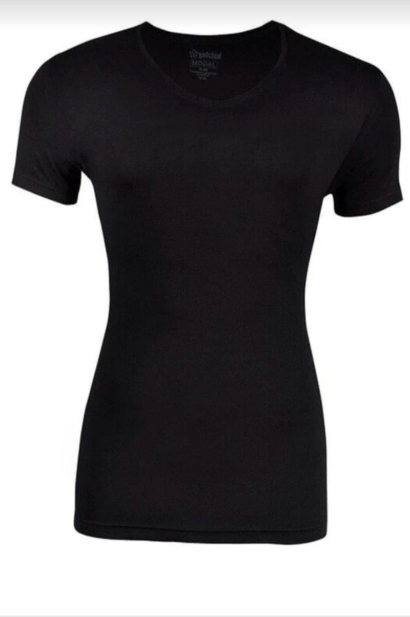 Yıldız Yildiz 481 Men's Bamboo V Neck Short Sleeve Undershirt 10 Pieces  - Image 2