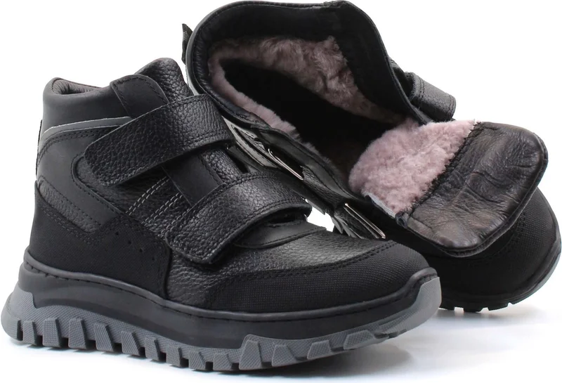 فاست ستيب Leather Fur Classic Boots 612Kfa1586-2