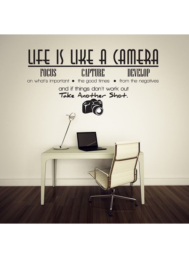 Loquat Printed Wall Art Paper Black 25x70cm - Image 1