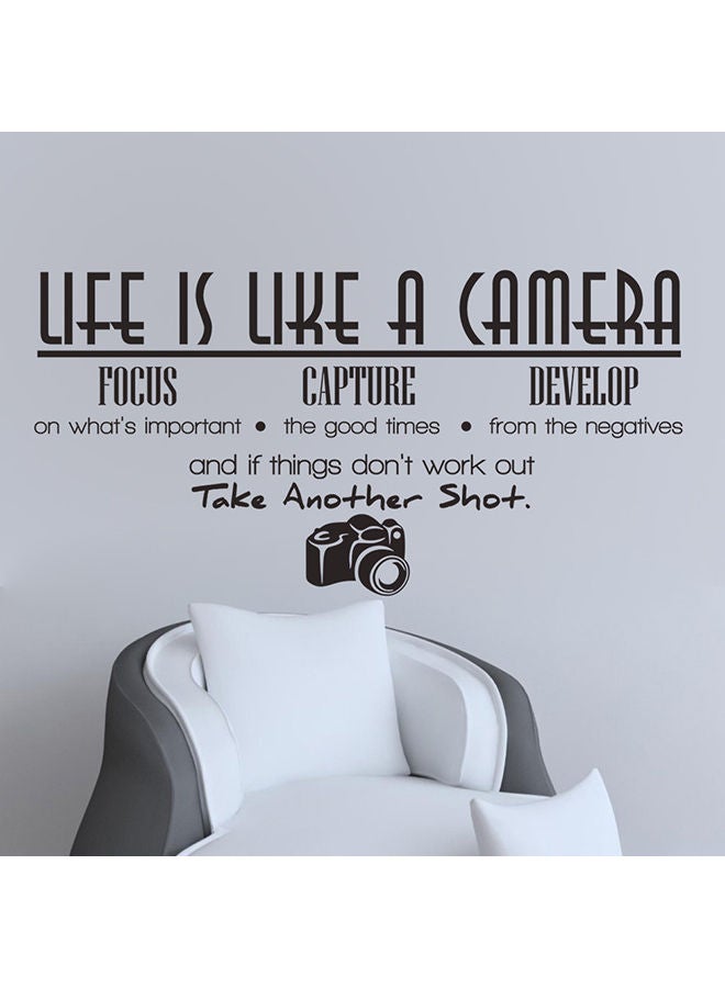 Loquat Printed Wall Art Paper Black 25x70cm - Image 3