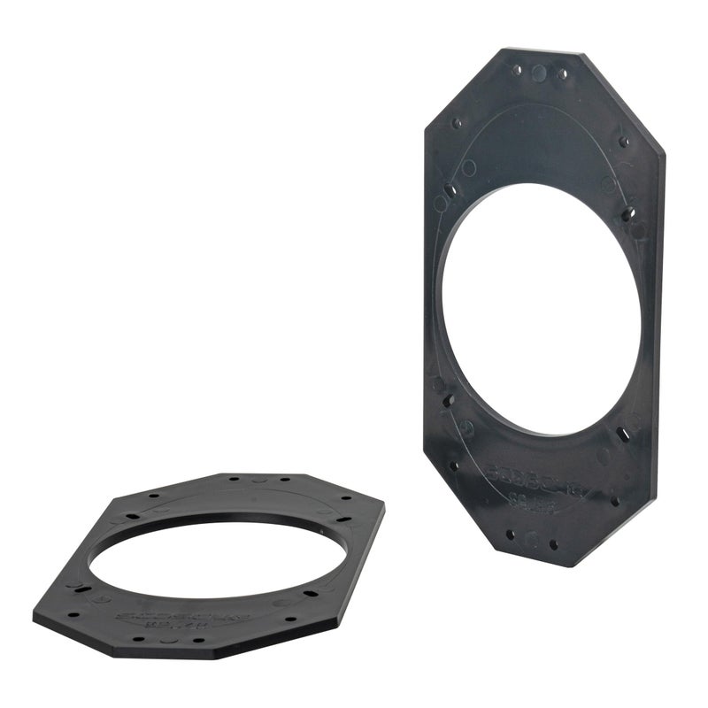 Scosche Scosche SAJ46 1997-Up Jeep 4x6-Inch Speaker Adapter Fits Aftermarket 4-Inch Speaker (pair) - Image 1
