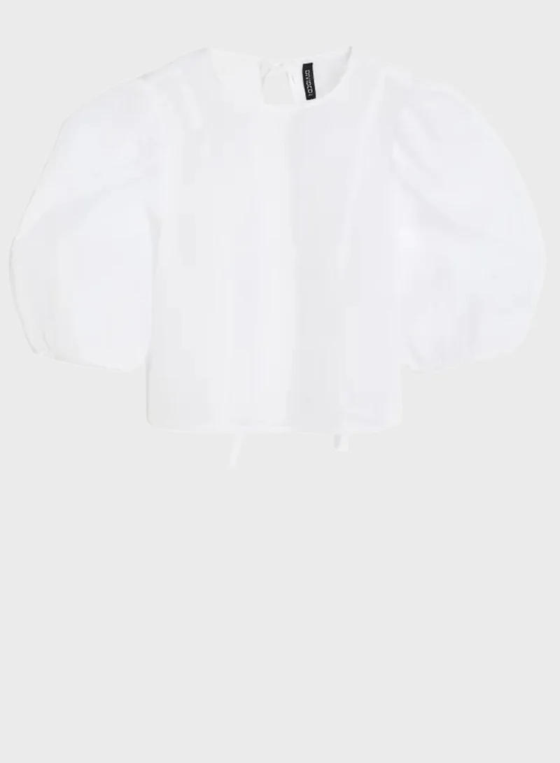H&M Puff Sleeve Top