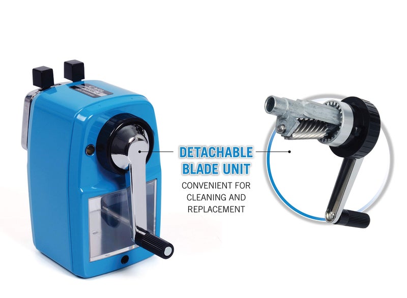 CARL Angel-5 Pencil Sharpener, Blue - Image 3