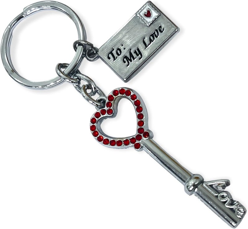AUGEN Premium Anchor Stainless Steel Keychain Metal For Gifting With Key Ring Anti-Rust (Pack Of 1) - Image 2