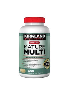 Kirkland Adult 50+ Mature Multi Vitamins & Minerals 400 Tablets