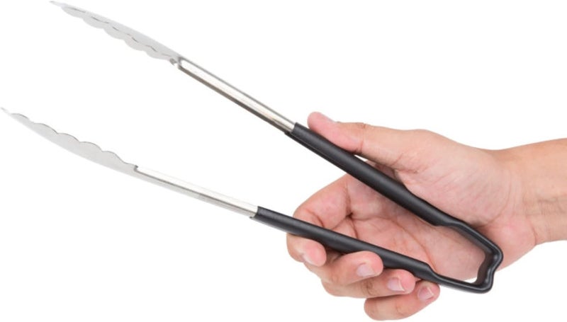 Vollrath 4781220 Jacobs's Price 12-Inch Stainless Steel Tongs with Black Handle - Image 3